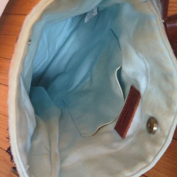 Free People embroidered crossbody bag with leather strap - Picture 9 of 15